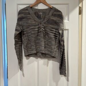 Free People Cropped Sweater